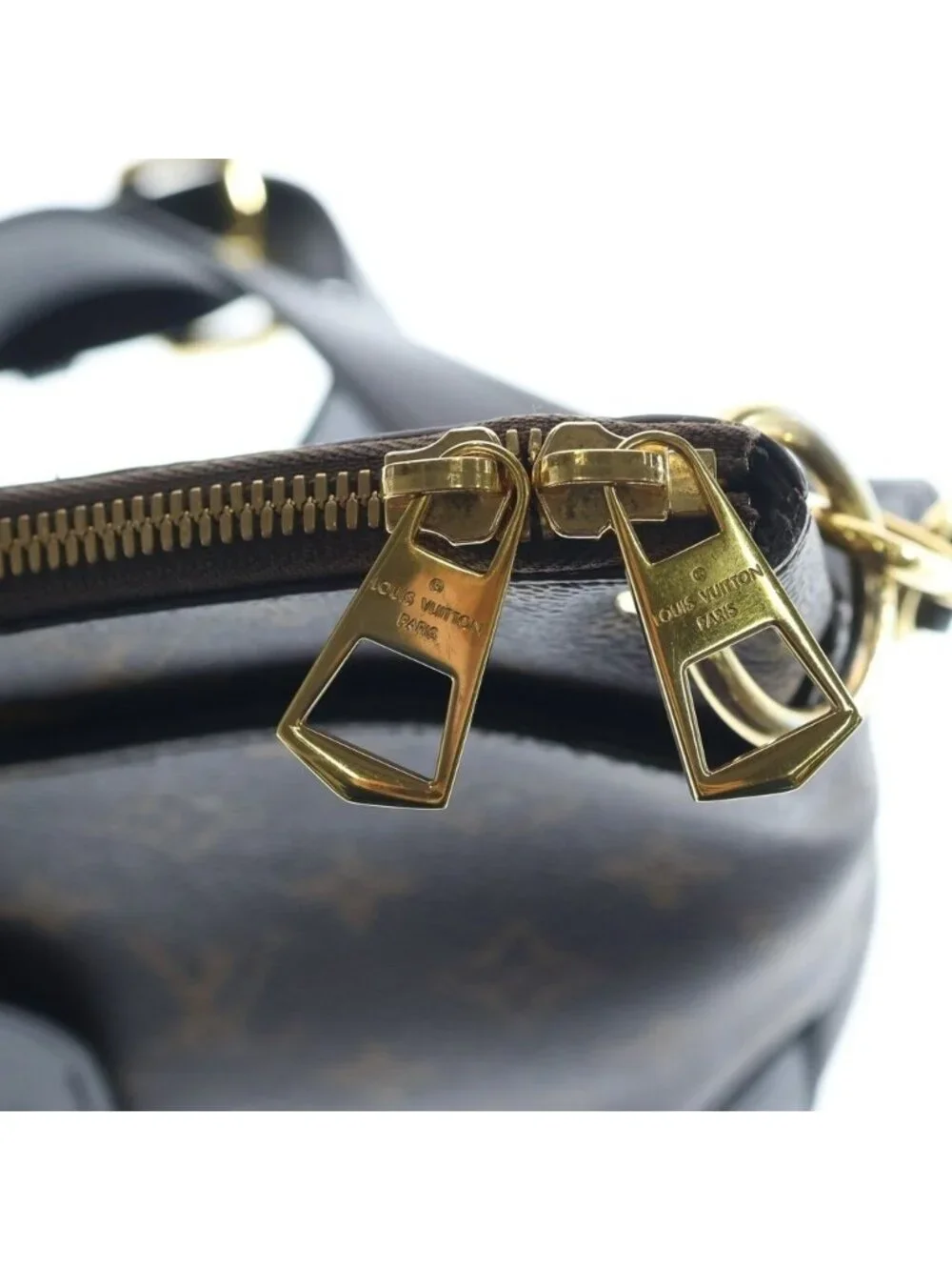 Louis Vuitton Odeon NM PM Shoulder Back Monogram Leather Brown